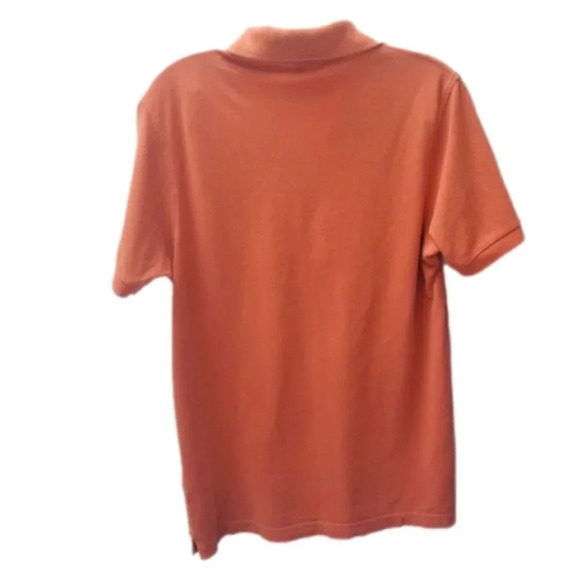 BURBERRY Slim Fit Orange Polo Shirt Collared Short Sleeve M - Picture 2 of 11